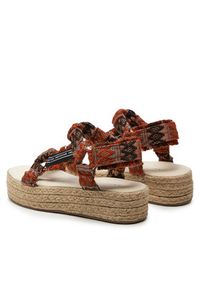 EMU Australia Espadryle Evans W13028 Brązowy. Kolor: brązowy. Materiał: bawełna, materiał #7