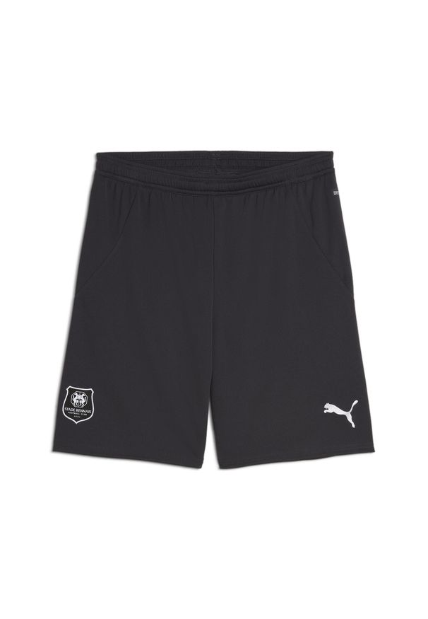 Puma - Męskie szorty Stade Rennais F.C. 24/25 PUMA Flat Dark Gray White Black. Kolor: szary, wielokolorowy, czarny, biały. Sport: piłka nożna