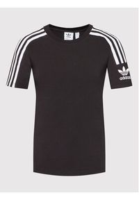 Adidas - adidas T-Shirt Tight Tee FM2592 Czarny Slim Fit. Kolor: czarny. Materiał: bawełna #4