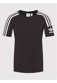 Adidas - adidas T-Shirt Tight Tee FM2592 Czarny Slim Fit. Kolor: czarny. Materiał: bawełna