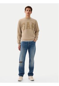 GAP - Gap Bluza 881252-01 Beżowy Relaxed Fit. Kolor: beżowy. Materiał: bawełna #4