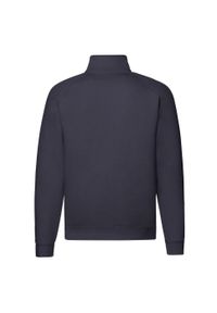 FRUIT OF THE LOOM - Bluza Unisex Premium Quarter Zip Raglan Dla Dorosłych. Kolor: niebieski. Długość rękawa: raglanowy rękaw