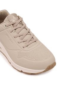 skechers - Skechers Sneakersy 155196 Beżowy. Kolor: beżowy. Materiał: skóra #4