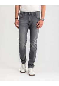 Męskie Spodnie Jeansowe Mustang Style Oregon Tapered Denim Black 1017124 4000 203