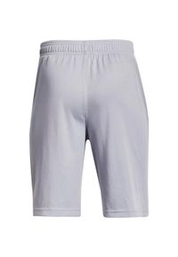 Spodenki krótkie chłopięce Under Armour Prototype 2.0 Logo Shorts. Kolor: szary. Długość: krótkie