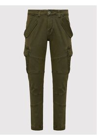Alpha Industries Spodnie materiałowe Combat 126215 Zielony Slim Fit. Kolor: zielony. Materiał: materiał, bawełna #5
