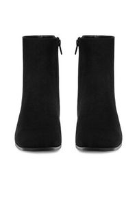 DeeZee Botki GT611 1 Czarny. Kolor: czarny. Materiał: materiał #5