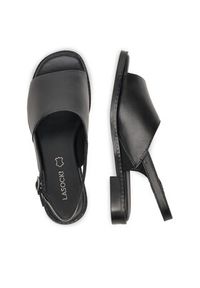 Lasocki Sandały EMIE RST-EMIE-09 Czarny. Kolor: czarny. Materiał: skóra #7