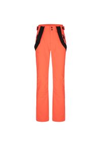 GALEO - Damskie Spodnie Softshell XL - Loupe Lupdela Oranje Wodoodporne. Kolor: pomarańczowy. Materiał: elastan, poliester. Sezon: zima. Sport: turystyka piesza