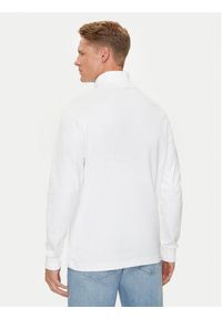 Lacoste Golf UH2828 Biały Slim Fit. Typ kołnierza: golf. Kolor: biały. Materiał: bawełna #3