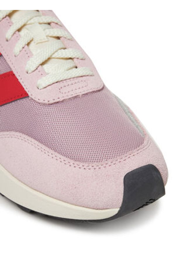 New Balance Sneakersy U370DB Różowy. Kolor: różowy. Materiał: zamsz, skóra