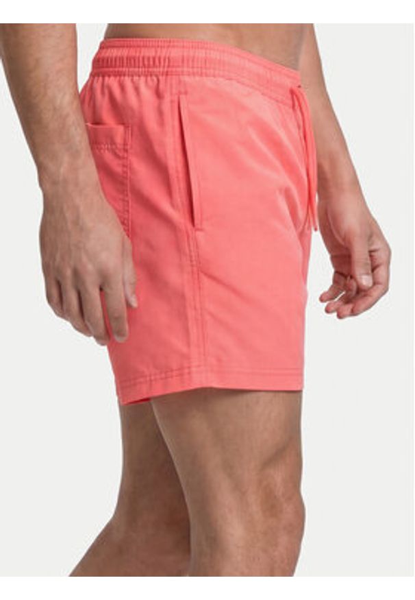 Jack & Jones Szorty kąpielowe Maui Tropic 12291385 Koralowy Regular Fit. Kolor: pomarańczowy. Materiał: syntetyk