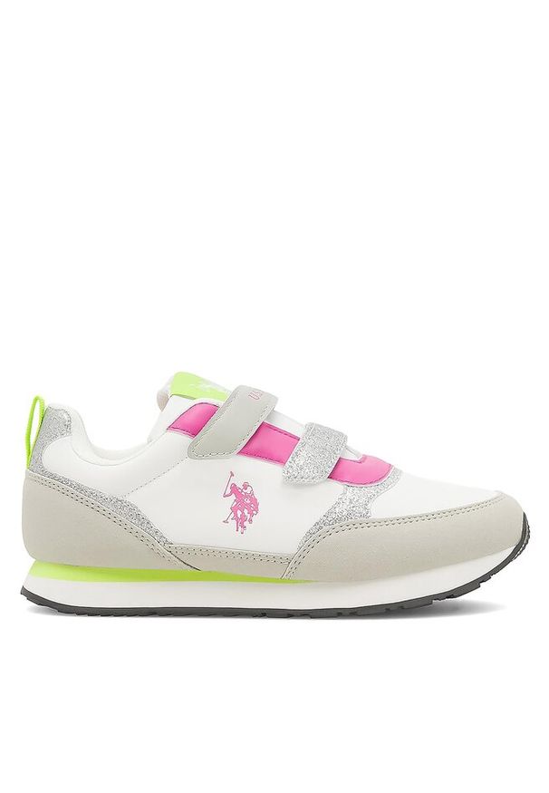 Sneakersy U.S. Polo Assn.. Kolor: szary