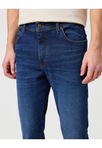 Wrangler - WRANGLER TEXAS SLIM MĘSKIE SPODNIE JEANSOWE JEANSY DŻINSY BLUE SOUL 112350661 #5