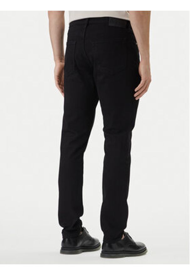 Calvin Klein Jeans Jeansy LV04RF740G Czarny Slim Taper Fit. Kolor: czarny