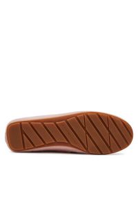 TOMMY HILFIGER - Tommy Hilfiger Mokasyny Flag Soft Suede Driver Loafer FW0FW08558 Różowy. Kolor: różowy. Materiał: zamsz, skóra