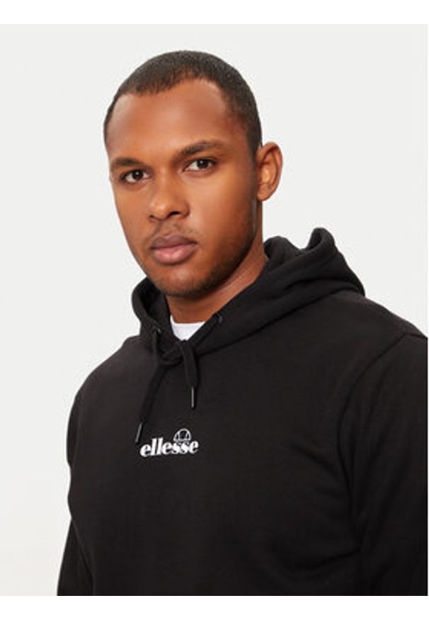 Ellesse Bluza SHP16466 Czarny Regular Fit. Kolor: czarny. Materiał: syntetyk, bawełna