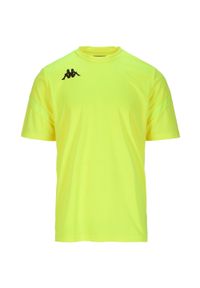 Jersey Kappa Dovo. Kolor: żółty, zielony, wielokolorowy. Materiał: jersey. Sezon: lato. Sport: piłka nożna, fitness #1