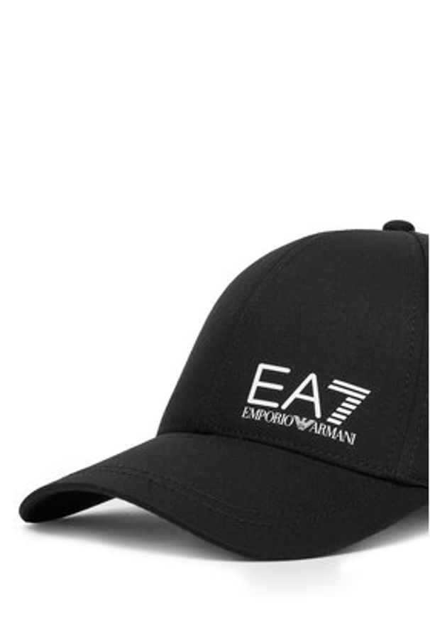 EA7 Emporio Armani Czapka z daszkiem 7X000005 AF11989 MC008 Czarny. Kolor: czarny. Materiał: materiał, bawełna