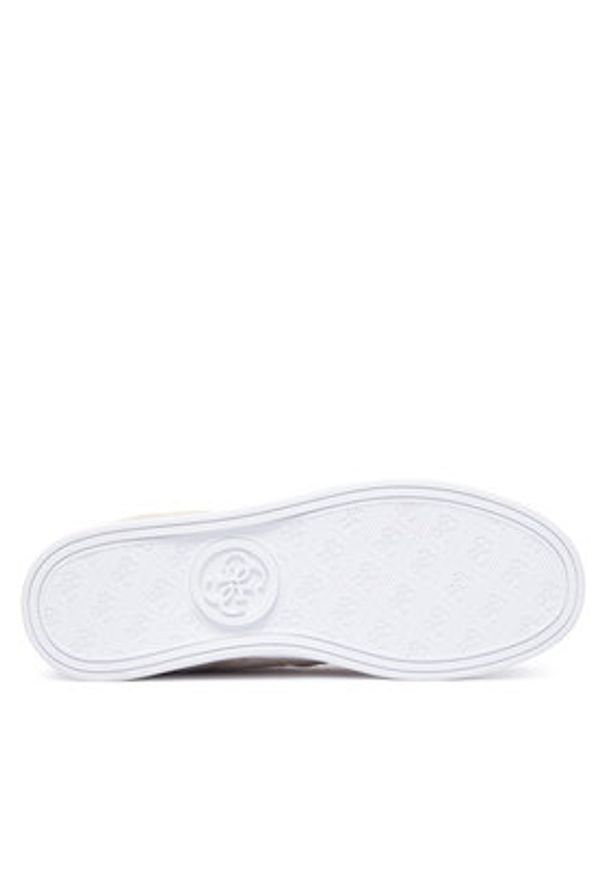 Guess Sneakersy FLTJM2 SUE12 Beżowy. Kolor: beżowy. Materiał: skóra, zamsz
