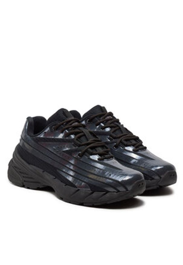 Diesel Sneakersy D-Airspeed Low Y03458 P6908 T8013 Czarny. Kolor: czarny. Materiał: materiał