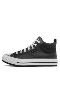 Converse Trampki Chuck Taylor All Star Malden Street Boot A04477C Czarny. Kolor: czarny. Materiał: skóra. Styl: street