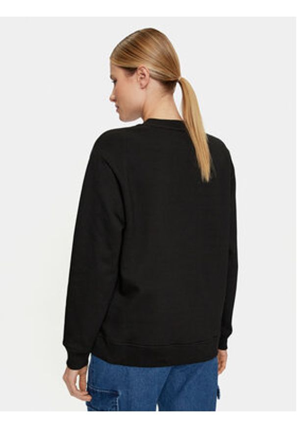 Vans Bluza Classic V Bff Crew VN000A5Q Czarny Regular Fit. Kolor: czarny. Materiał: bawełna, syntetyk