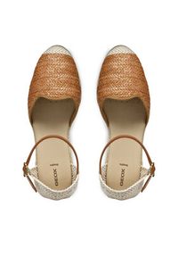 Geox Espadryle D Gelsa Low D55NGE 02MLM C5006 Brązowy. Kolor: brązowy. Materiał: materiał