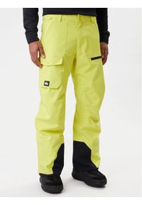 Quiksilver Spodnie snowboardowe Utility EQYTP03235 Żółty Modern Fit. Kolor: żółty. Materiał: syntetyk. Sport: snowboard #1