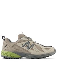 Buty New Balance ML610XM - beżowe. Kolor: beżowy. Materiał: materiał, guma, syntetyk. Szerokość cholewki: normalna. Technologia: Gore-Tex. Sezon: lato