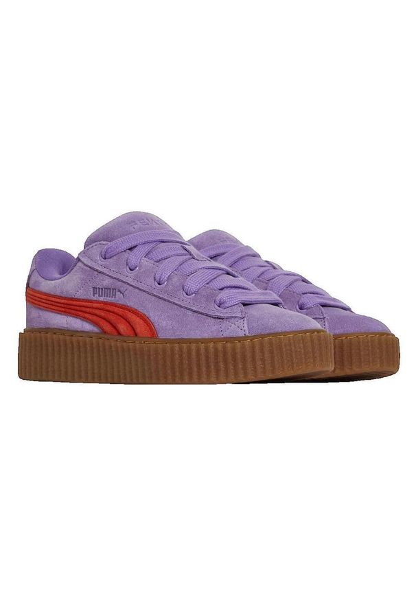 Buty do chodzenia damskie Puma Creeper Phatty. Okazja: na co dzień. Kolor: fioletowy, wielokolorowy. Materiał: zamsz, materiał. Szerokość cholewki: normalna. Sport: turystyka piesza