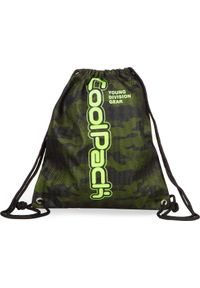 Coolpack Maišelis-kuprinė sportinei aprangai CoolPack Sprint Line Army Moss Green