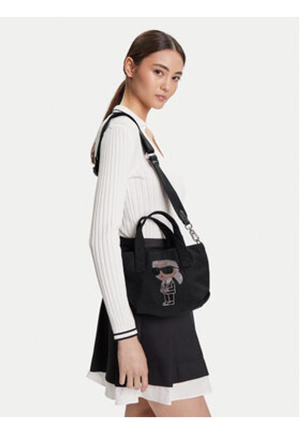Karl Lagerfeld - KARL LAGERFELD Torebka A3W50023 Czarny. Kolor: czarny