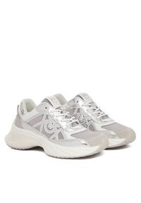 Pinko - PINKO Sneakersy Ariel 33 SS0135 P141 Srebrny. Kolor: srebrny. Materiał: skóra #6
