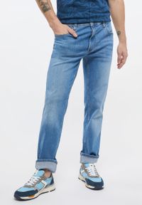 Mustang - MUSTANG WASHINGTON MĘSKIE SPODNIE JEANSOWE JEANSY DENIM BLUE 1013671 5000 412