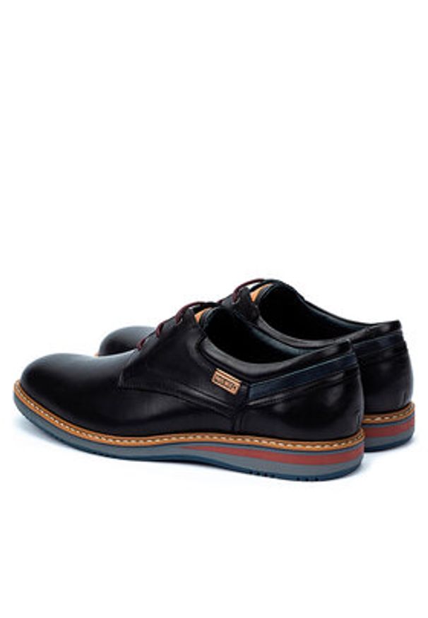 Pikolinos Półbuty M1T-4050 Czarny. Kolor: czarny. Materiał: skóra