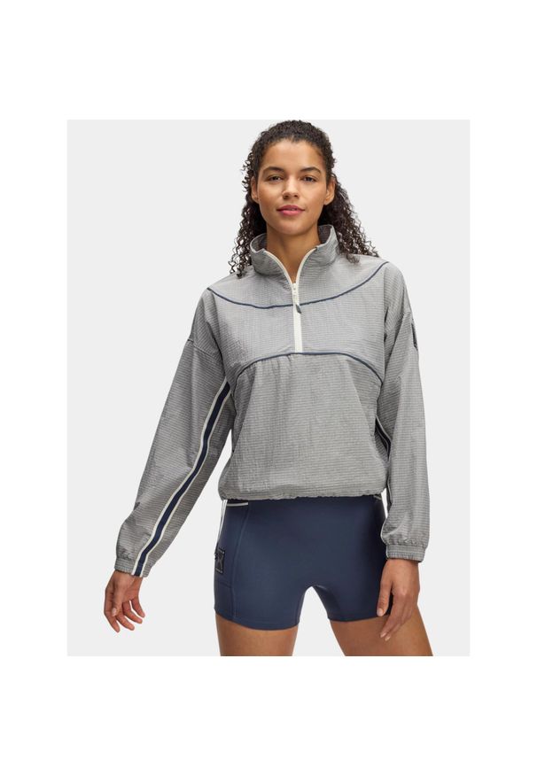 Kurtka do biegania damska Under Armour UA Run 96. Kolor: biały. Sport: bieganie