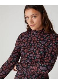 Wrangler - DAMSKI LONGSLEEVE WRANGLER LONG SLEEVE HIGH NEC NEON FLORAL W7R6FTP29. Długość rękawa: długi rękaw #4