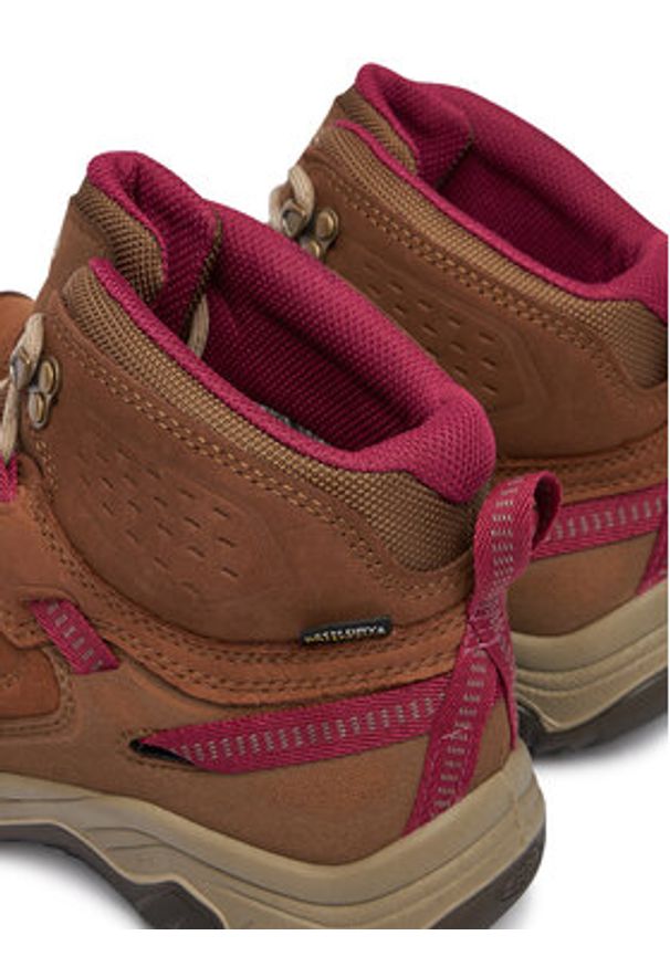 keen - Keen Trekkingi Targhee IV Mid Wp 1030689 Brązowy. Kolor: brązowy. Materiał: nubuk, skóra
