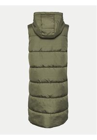 Pieces Bezrękawnik Bee 17117414 Khaki Regular Fit. Kolor: brązowy. Materiał: syntetyk. Długość rękawa: bez rękawów #4