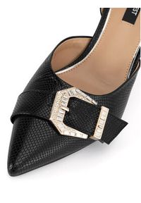 Nine West Szpilki SJ1489-6 Czarny. Kolor: czarny. Materiał: materiał. Obcas: na szpilce #7