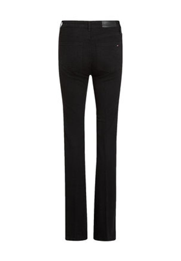TOMMY HILFIGER - Tommy Hilfiger Jeansy WW0WW45007 Czarny Bootcut Fit. Kolor: czarny