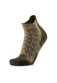 Skarpety trekkingowe kobieta Therm-ic Trekking Cool Ankle Lady wysokosc kostki. Kolor: wielokolorowy, beżowy, zielony. Materiał: lyocell, bawełna, poliamid, elastan. Sport: turystyka piesza