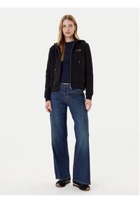 Guess Jeans Bluza W4YQ13 KC811 Czarny Regular Fit. Kolor: czarny. Materiał: bawełna #4