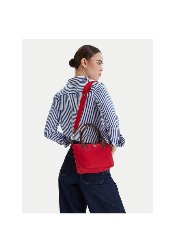 TOMMY HILFIGER - Torebka Tommy Hilfiger. Kolor: czerwony