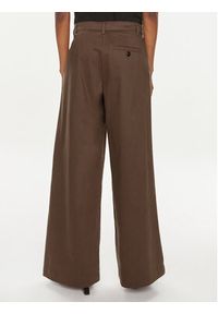 Pinko Spodnie materiałowe Robotech 102205 A1BB Brązowy Relaxed Fit. Kolor: brązowy. Materiał: bawełna #2
