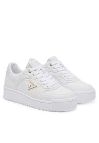 Guess Sneakersy FLJMI6 FAL12 Biały. Kolor: biały. Materiał: skóra
