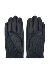 Wittchen - Rękawiczki samochodowe męskie ze skóry licowej czarne. Kolor: czarny. Materiał: skóra #3