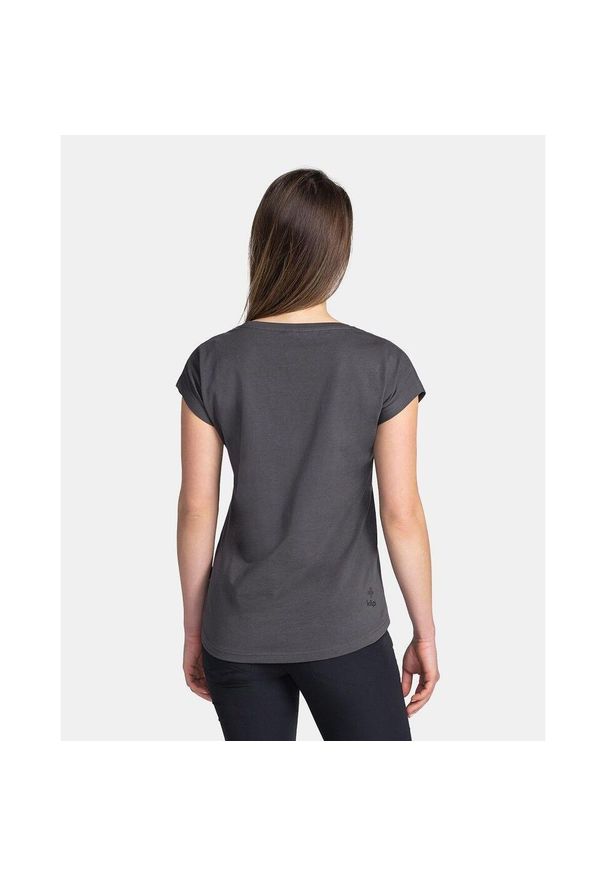 Koszulka damska Kilpi Roane. Kolor: szary. Sport: turystyka piesza