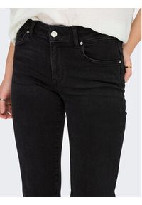 only - ONLY Jeansy 15252221 Czarny Straight Fit. Kolor: czarny